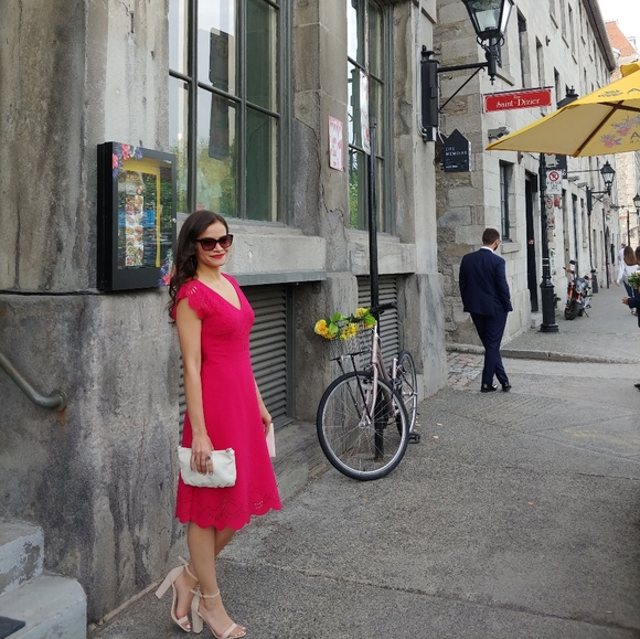 Fuschia pink dress 🌺 summer wedding/party - Picture 6 of 6